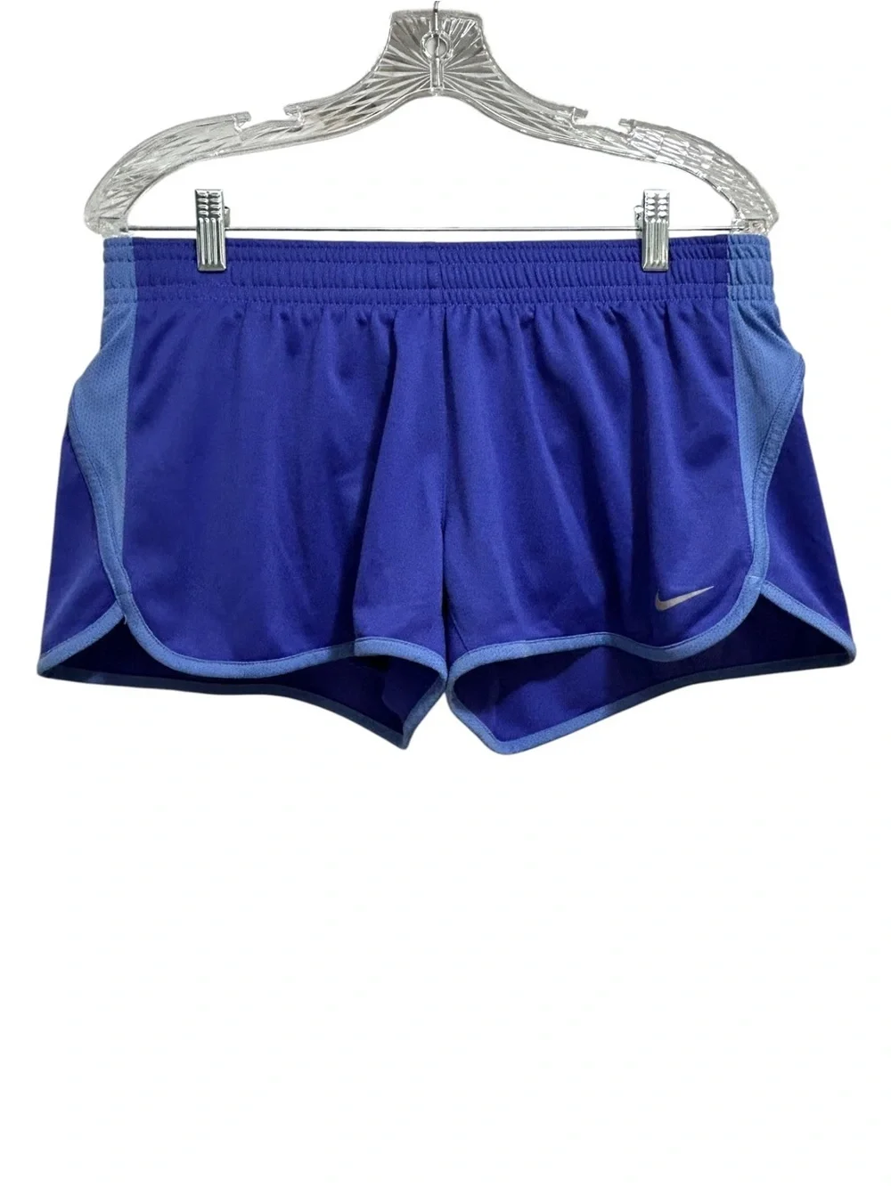 Nike Dri-Fit Women’s Size L Athletic Shorts BlueTraining